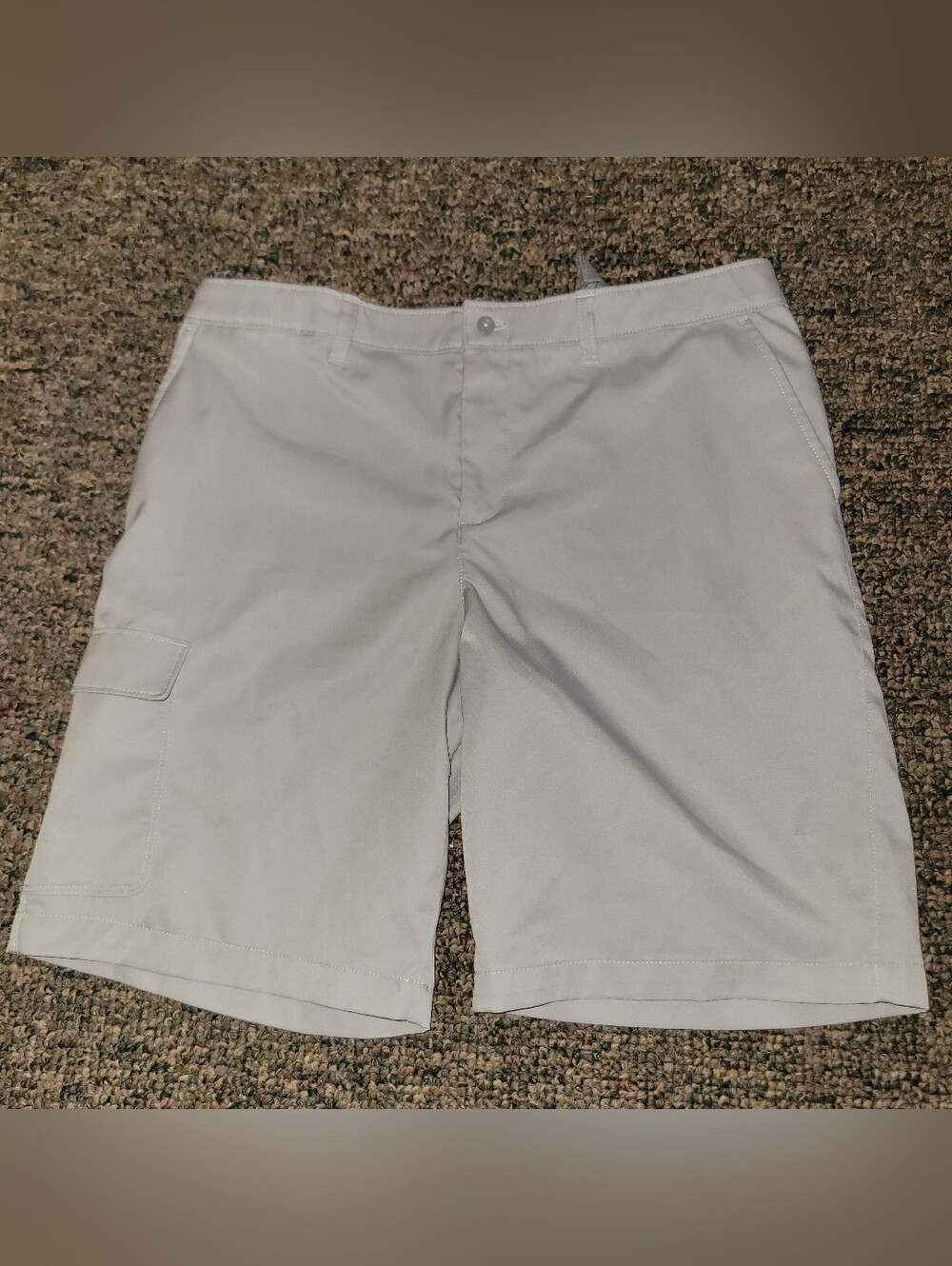 Under Armour Light Gray Kids Cargo Shorts